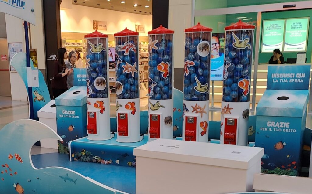 NOLEGGIO DISTRIBUTORI DI PALLINE PER EVENTI E FIERE